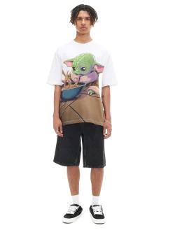 Koszulka z nadrukiem Baby Yoda