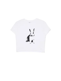 Koszulka z nadrukiem królika