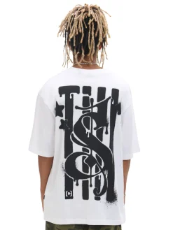 Koszulka z nadrukiem po obu stronach