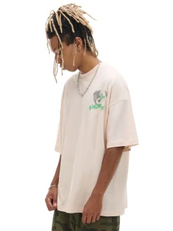 Koszulka z napisem w stylu graffiti