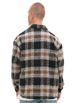 Kraciasta koszula z miękkim wykończeniem