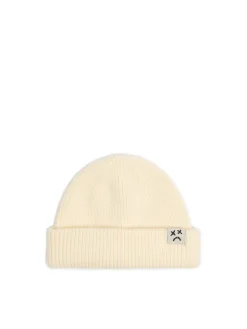 Kremowa czapka dockerka