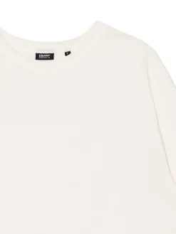 Kremowa gładka koszulka