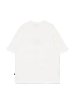 Kremowa koszulka z haftem