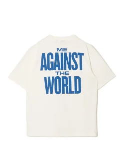 Kremowy t-shirt Tupac