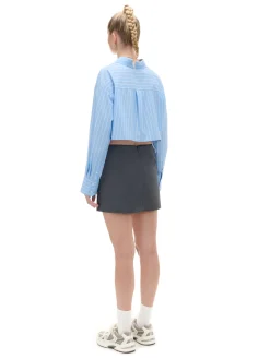 Krótka koszula w paski