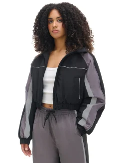 Krótka sportowa kurtka bomber