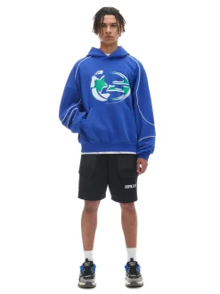 Niebieska bluza z kapturem Baltic Games