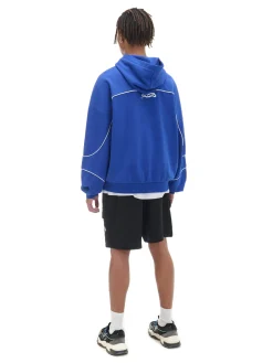 Niebieska bluza z kapturem Baltic Games