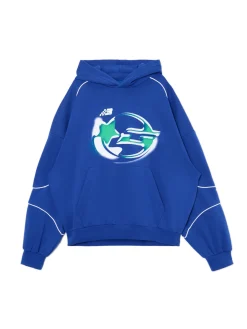 Niebieska bluza z kapturem Baltic Games