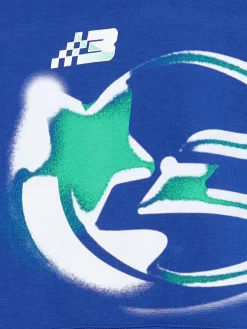 Niebieska bluza z kapturem Baltic Games