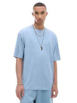 Niebieski T-shirt comfort