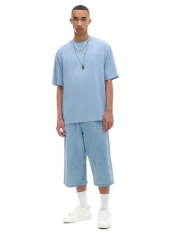 Niebieski T-shirt comfort