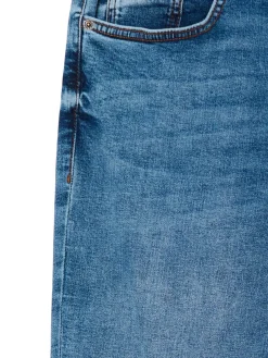 Niebieskie jeansy regular