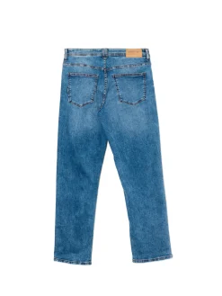 Niebieskie jeansy regular