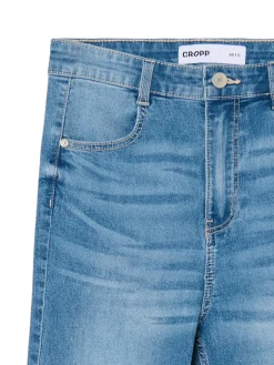 Niebieskie jeansy skinny z kieszeniami