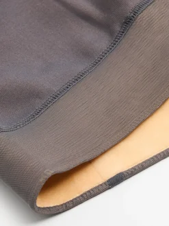 Ocieplane szare rajstopy