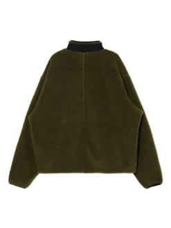Oliwkowa bluza sherpa