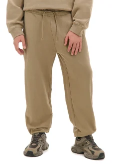 Oliwkowe dresowe joggery comfort