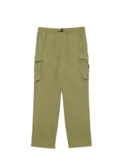 Oliwkowe spodnie z regulacją