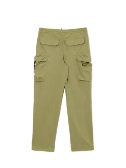 Oliwkowe spodnie z regulacją