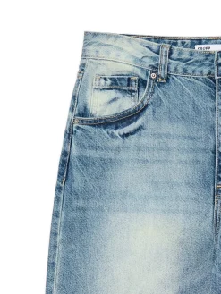 Retro jeansy wide leg