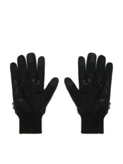 Rękawiczki z kontrastowym nadrukiem