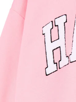 Różowa bluza z aplikacją UNISEX