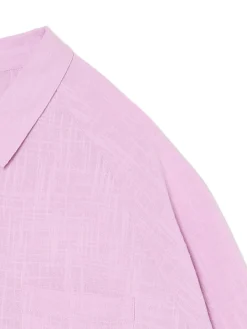 Różowa klasyczna koszula