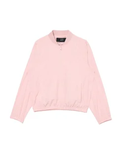 Różowa kurtka bomberka