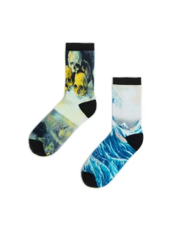 Skarpety z nadrukiem znanych artystów