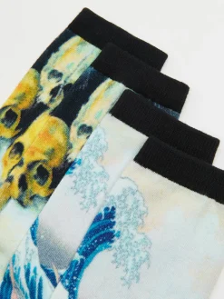 Skarpety z nadrukiem znanych artystów