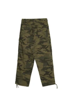 Spodnie cargo z motywem moro