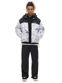 Spodnie comfort fit z efektownymi rozcięciami