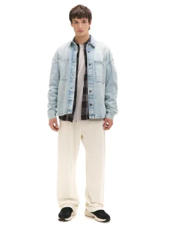 Spodnie dresowe z zatrzaskami