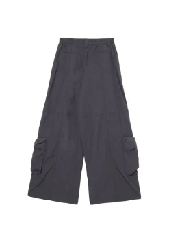 Spodnie parachute z kieszeniami cargo