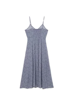 Sukienka midi z motywem kwiatowym