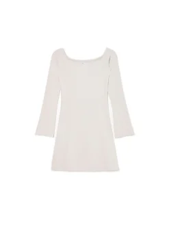 Sukienka mini z rękawami flare