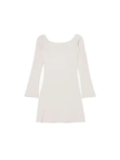 Sukienka mini z rękawami flare