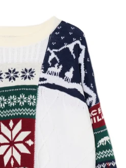 Sweter z zimowym motywem