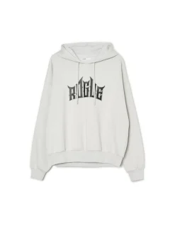 Szara bluza z kapturem UNISEX