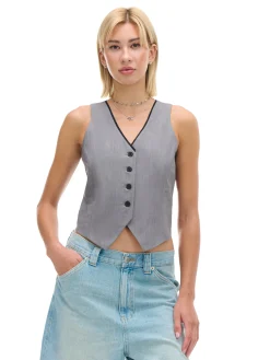 Szara kamizelka