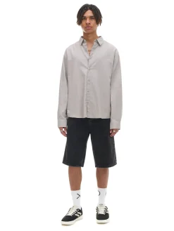 Szara koszula oversize