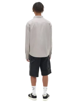 Szara koszula oversize