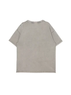 Szara koszulka z nadrukiem UNISEX