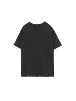 Szara koszulka z nadrukiem kości