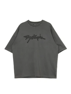 Szara koszulka z napisem