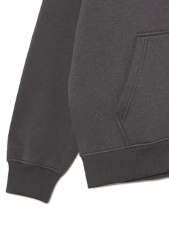 Szara rozpinana bluza oversize