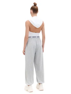 Szare dresowe joggery