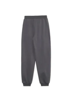 Szare dresowe joggery z nadrukiem